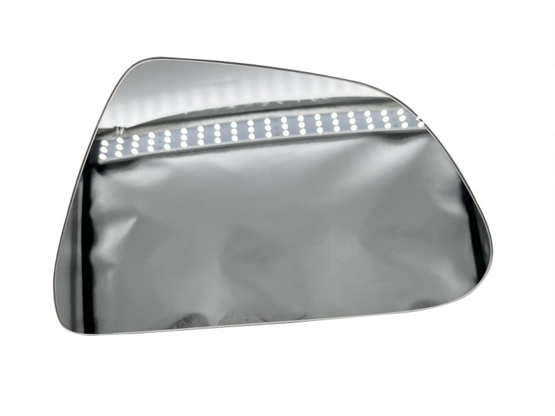 Exterior Side Rear View Mirror Glass For Tesla Model 3 2017 2023 Passenger Right Heated White Lens With Backing Plate Part