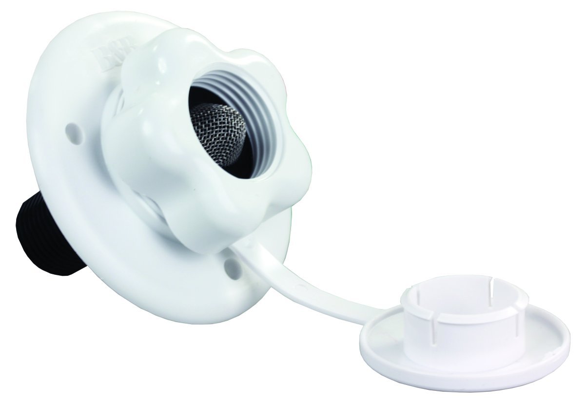 Jr Products 160-85-a-2p-a Polar White City Water Flange