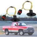 Culmkari 2 License Plate Light Wire Harnesses Rear Fits For 1994-2002 Dodge Ram 1500 2500 3500 Replaces 5179988ac