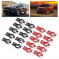 Copper Battery Terminal Clamps Connectors Kit Pure Galvanize Iron 10pair Cable Set Positive Negative Fit For Nissan