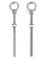 Threaded Eyebolts 20 Pack 3 8 X 6 Long Stainless Steel Marine Grade Shoulder Eye Bolt