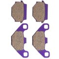 Carbon Fiber Brake Pads Front And Rear Fa67 Fits For Husaberg Fc499 1992-1993 2 Pairs 