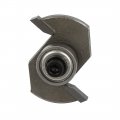 Uxcell 1 4 Shank T Slot Router Bit 5 32 Cutting Depth 2 Flutes Carbideipped T Track Cutter With Bearing Gray