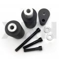 Smt-no Cut Frame Slider Protector Compatible With 2001-2003 Suzuki Gsxr 600 2000-2003 750 B B00ruete1a