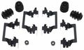 H5760a Professional Grade Disc Brake Caliper Hardware Kit Metal Machined Finish One Size 
