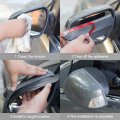 2pcs Car Rear View Mirror Rain Visor Guard Carbon Fiber Side Eyebrow Waterproof Auto Smoke Universal For Cars Truck And Suv