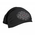 Schampa Doo-z Stones Headwear Silver Sun With Red Center 