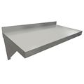 Hubert 18 Gauge Stainless Steel Wall Shelf 24 L X 12 W