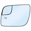Driver Side Heated Mirror Glass Replacement For 2011-2017 Ford Explorer Blind Spot Left Pass Convex With Rear Holder 