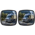 Heated Lower Rearview Towing Mirrors For Freightliner M2 100 106 112 114sd 2003 To 2017 Wide Angle Convex Lens Black Housing 2 