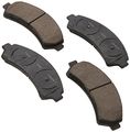 Front Ceramic Brake Pads 16-726 For Chevrolet Blazer 1997-05 S10 1998-04 Gmc Jimmy Sonoma Isuzu Hombre 1998-00 And Bravada 