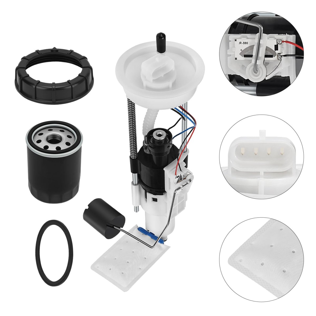 Fuel Pump Assembly And Oil Filter For Polaris Rzr 570 800 900 2011 To 2016 Part Number 47-1011