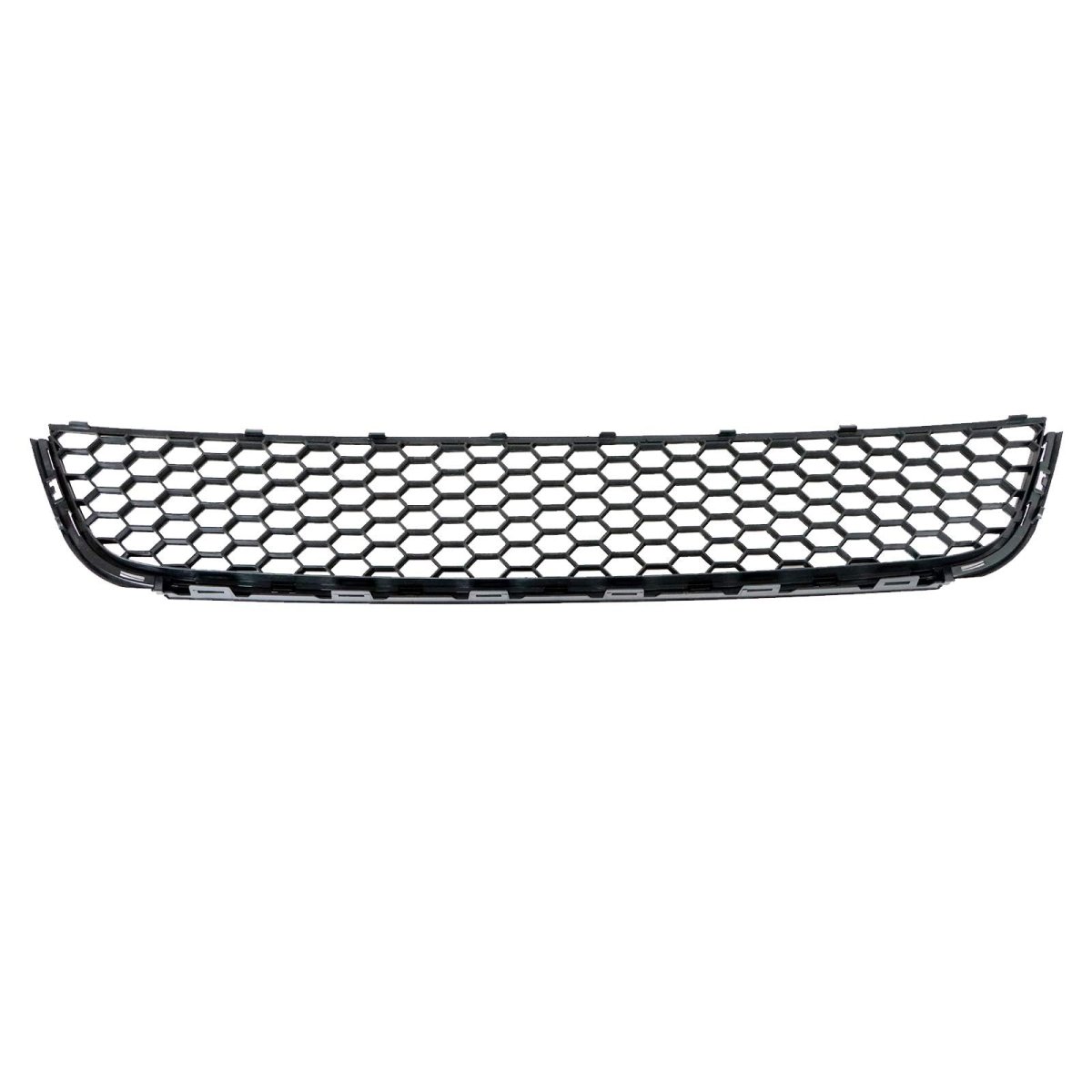 Mesh Lower Bumper Grille For Volkswagen Gti 2010 2011 2012 2013 2014 Replace 5k0853677c9b9 Black Front