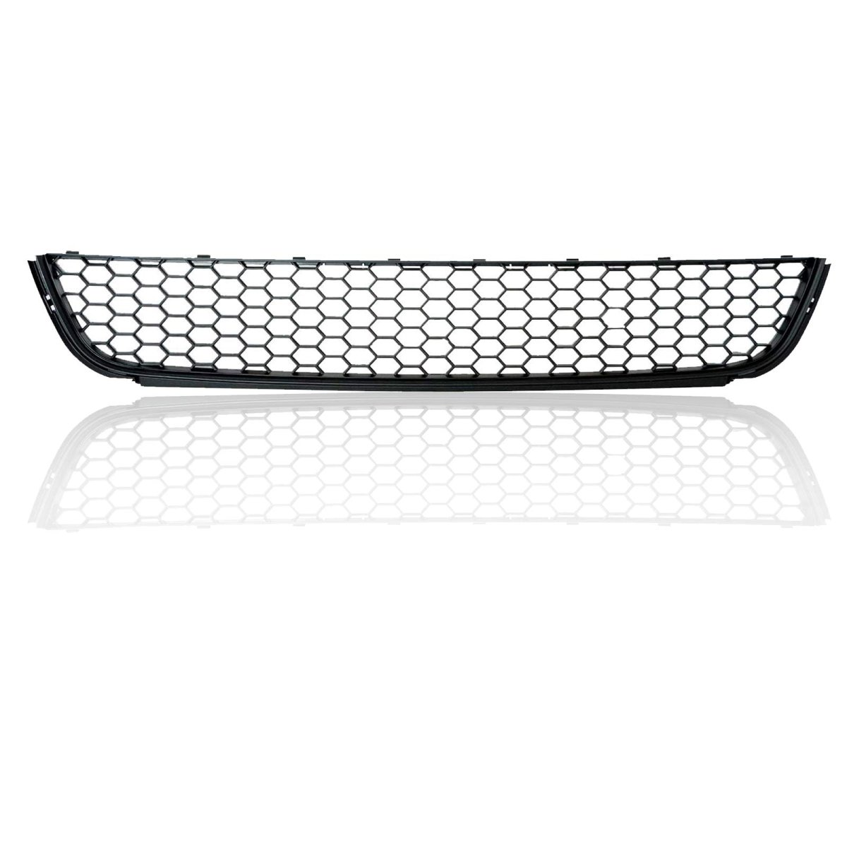 Mesh Lower Bumper Grille For Volkswagen Gti 2010 2011 2012 2013 2014 Replace 5k0853677c9b9 Black Front