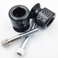 Hk Moto Motorcycle Carbon Fiber 10mm Swingarm Spools For Kawasaki Ninja 250r 650r Zx 6r 9r 10r 12r 14r Zzr