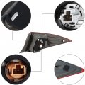 Wflnhb Outer Left Side Tail Light Assembly Replacement For Toyota Corolla 2014 2015 2016 Driver Rear Lamp 8156002751 To2804118