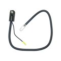 Battery Cable For Chevy Tahoe 1996 Black Copper Stranded Conductor 10 Wire Gauge Gold Classification Auxiliary Lead Attached 