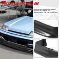 Oe Style Matte Front Bumper Lip Splitter Chin Spoiler Wing Body Kit For Honda Civic Wagon Hatchback 88-91
