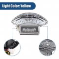 Uxcell Clear Shell Motorcycle Yellow Red White Led Brake Tail Light Replacement For Suzuki Hayabusa Gsx1300r 1999-2007