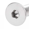 Uxcell M5x12mm Flat Head Machine Screws Inner Hex Screw 304 Stainless Steel Fasteners Bolts 20pcs
