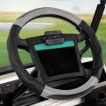 10l0l Golf Cart Steering Wheel Cover For Club Car Ds Precedent Yamaha 14 Inch Black Gray 