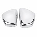 Shmt Chrome Left Right Abs Side Panel Battery Cover Set For Y-amaha Virago Xv700 750 1000 1100 1984-up