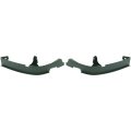 Front Bumper Trim Pair Set For Gmc Sierra 1500 2500 3500 1999 To 2006 Outer Primed Gm1088170 Gm1089170 15049381 15102067 Driver 