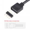 Uxcell Rgb Splitter Cable With 4p Connector For 5050 3528 Led 1 To 4 Female 30cm 3 Set