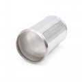 Uxcell Od 2 75 70mm Length 4 72 172mm Aluminum Alloy Tube Intercooler Pipe Straight Air Intake Silver Tone For Car