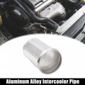 Uxcell Od 2 75 70mm Length 4 72 172mm Aluminum Alloy Tube Intercooler Pipe Straight Air Intake Silver Tone For Car