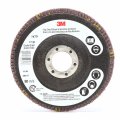 Cubitron Ii 3m Flap Disc 747d P120 Grit Ceramic Aluminum Oxide Type 27 Deburring And Flat Finishing 4 5 X 7 8 Arbor Hole