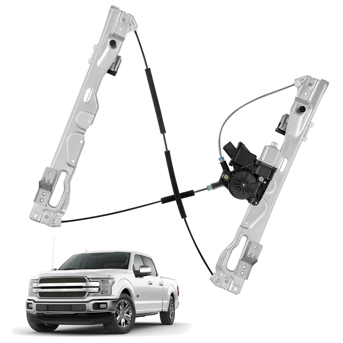 Power Window Regulator With Motor Replacement For F150 2011-2014