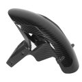 Carbon Fiber Style Shockproof Wheel Splash Fairing Mud Flap Motorcycle Front Mudguard For Zx 6r 2019 2023