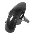Carbon Fiber Style Shockproof Wheel Splash Fairing Mud Flap Motorcycle Front Mudguard For Zx 6r 2019 2023