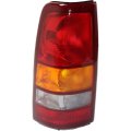 Tail Light Assembly For Chevy Silverado 1500 2500 Hd 2001 2002 Driver Side Fleetside Halogen Amber Clear Red Lens Part 19169017 