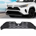 G-plus Front Center Bumper Grille With Radar Holes Black Compatible Toyota Rav4 2019 2020 2021 2022 To1200439 531120r130