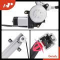 A-premium Power Window Regulator With Motor Compatible Honda Cr-v 2002-2006 Front Driver And Passenger Side 2-pc Set