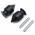 Hongk- Black Swingarm Spools Compatible With Kawasaki Ninja Zx1200 Zx636 Zx900 Er-6n Ex250f Ex650 B01bw4mk6y