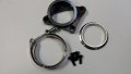 Downpipe Flange 3 00 In V Band Kit Fits Holset He200wg He200w Isf3 8ternal Wg Mild Steel 1018 Cr 1 25 In Thickness Stainless 