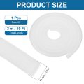 Foam Backer Rod 0 7 X 10ft Crack Filler Rope Weather Strip Seal For Concrete Filling Joints And Gaps Doors Windows White