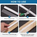 Foam Backer Rod 0 7 X 10ft Crack Filler Rope Weather Strip Seal For Concrete Filling Joints And Gaps Doors Windows White