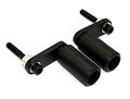 Scph02-009b Motor Frame Slider Motorcycle Carbon No Fairing Cut Crash Protectors Fit For Honda Cbr1000 2004 2005
