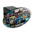 Batman Comic Pattern Oval Tow Trailer Hitch Cover Plug Insert