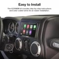 Scosche Double Din Car Stereo Installation Kit Install Centric Iccr6bn Compatible With Select Chrysler Dodge Jeep 2007-14 Dash