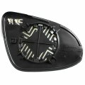 Heated Driver Side Mirror Glass With Holder For 14-19 Corolla 12-17 Camry And 14-18 Yaris Left Replacement Back Plate