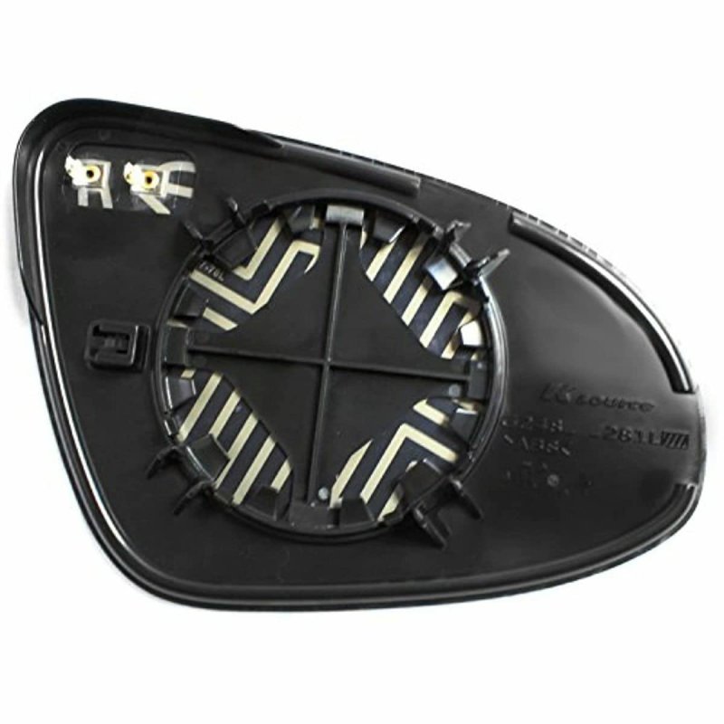 Heated Driver Side Mirror Glass With Holder For 14-19 Corolla 12-17 Camry And 14-18 Yaris Left Replacement Back Plate