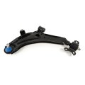 Front Control Arm And Ball Joint For Hyundai Tiburon 1997 1998 1999 2000 2001 Steel Press In Threaded Stud Black Alx Pau Me 