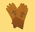 John Tillman And Co 35l Deerskin Welding Glove With 4 Cuff Large Gold 