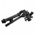 Motoforti Engine Coolant Thermostat Housing Assembly For Mercedes-benz Metris 2016-2019 2742000615 Plastic Black 