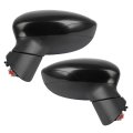 Left And Right Side View Mirror Fit For 2011-2019d For Fiesta Per Non-heated W O Signal Lamp W Blind Spot Detection Ptm Oe 